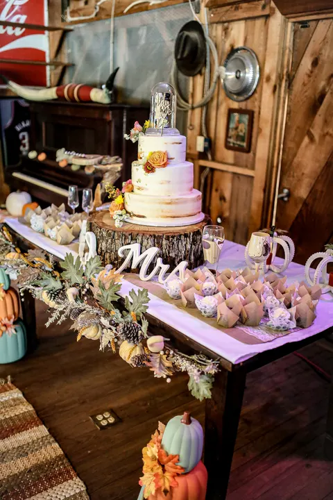 Wedding celebration at Twin Oaks Resort