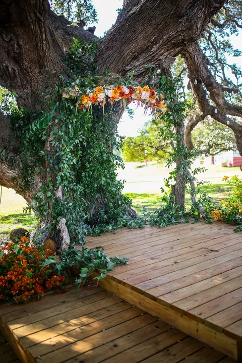 Wedding celebration at Twin Oaks Resort
