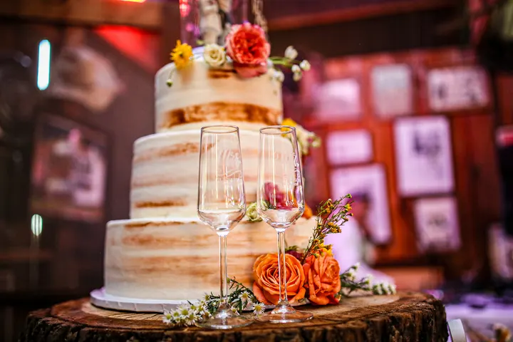 Wedding celebration at Twin Oaks Resort