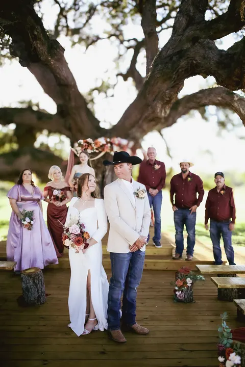 Wedding celebration at Twin Oaks Resort